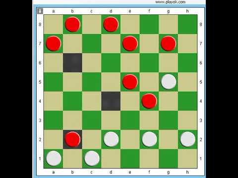 Jogo de damas(draughts, checkers)no kurnik.org 