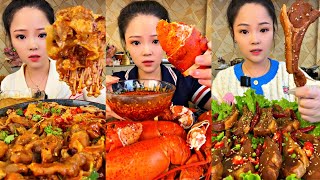 Asmr Chinese Food Mukbang Eating Show 먹방 Asmr 중국먹방 Xiao Yu Mukbang 