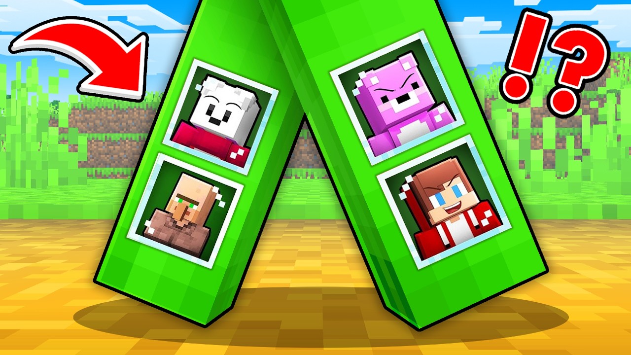 JJ and Friends Survive Inside Mikey's Legs in Minecraft - Maizen