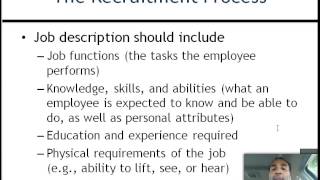 Human Resource Management Lecture   Chapter 4