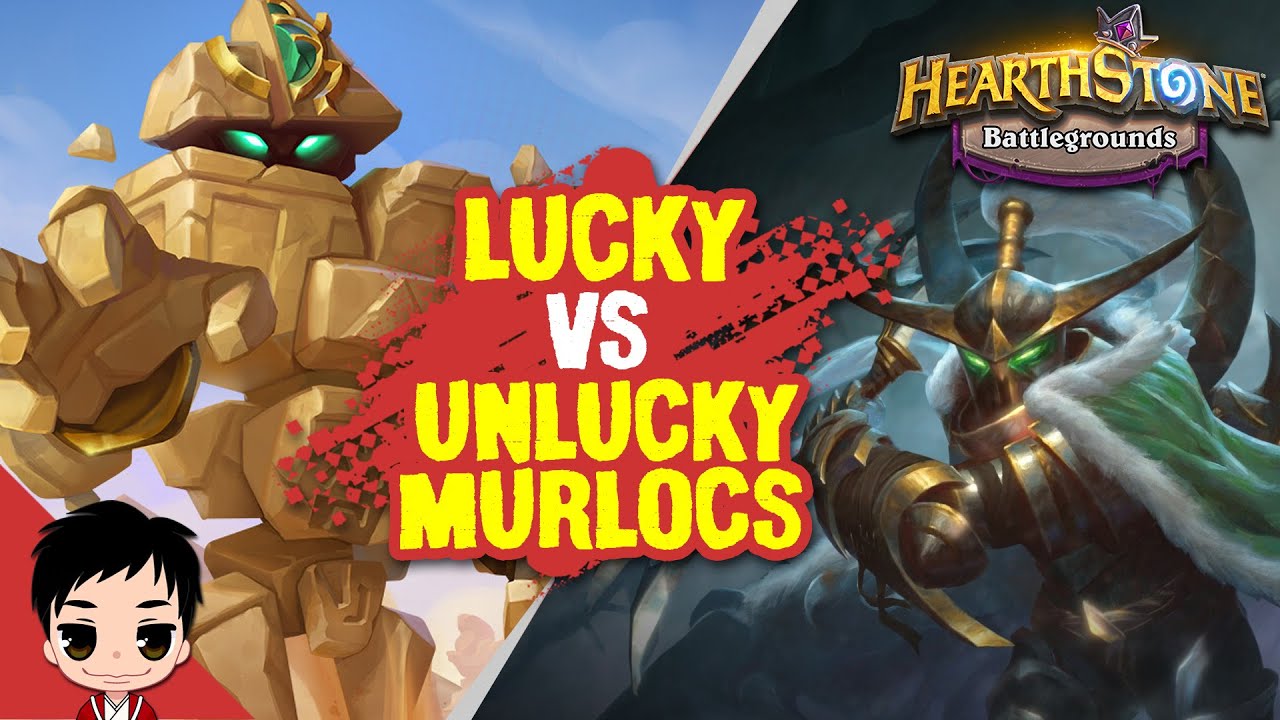 LUCKY MURLOCS VS UNLUCKY MURLOCS | Hearthstone Battlegrounds | GVeRaeveN