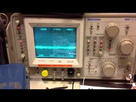 Comment mesurer la perte de retour d'une antenne 978 MHz