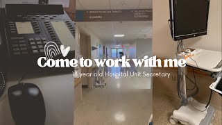 DAY IN THE LIFE OF A HOSPITAL UNIT SECRETARY