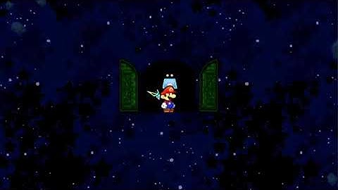 Super Paper Mario - Outer Space Introduction