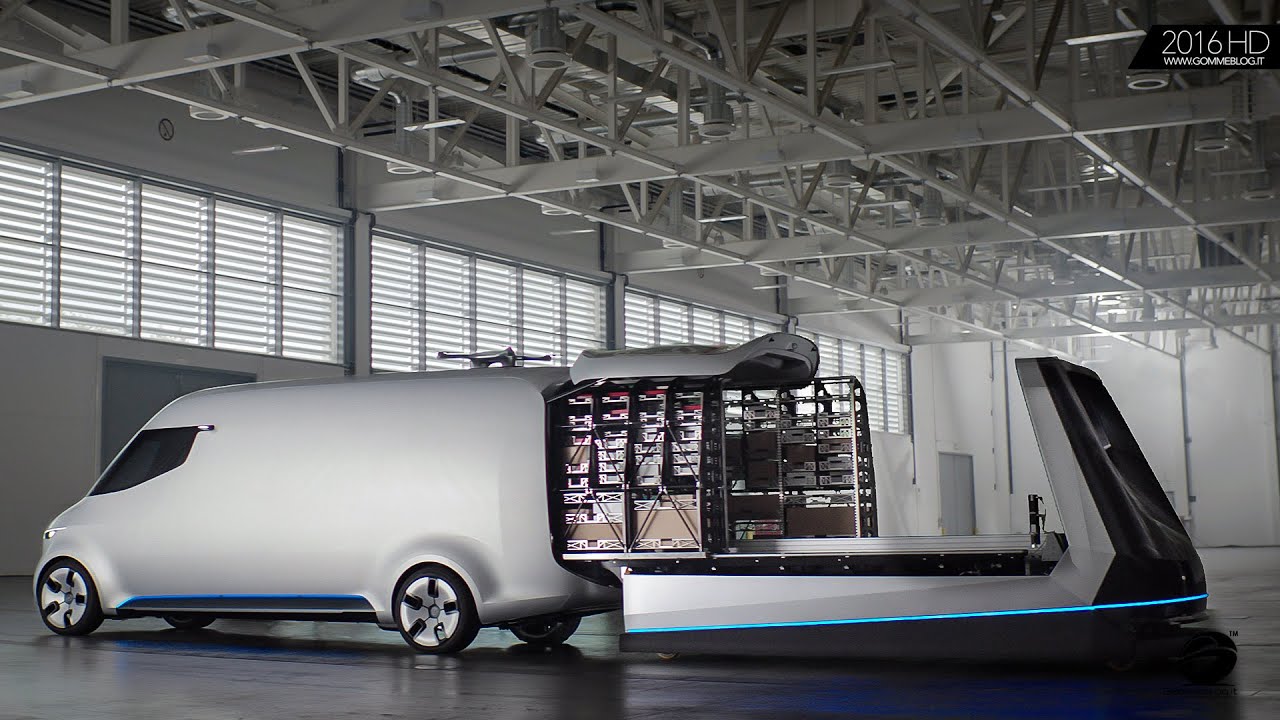 Mercedes-Benz Vision Van | THE FUTURE 