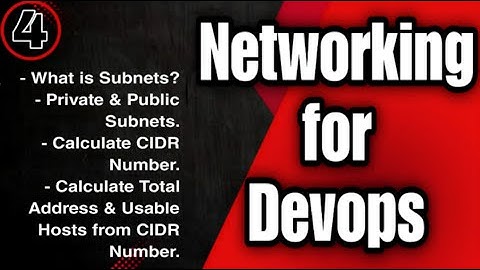 Subnetting Explained: CIDR Notation, Private vs Public Subnets, IP Address & Usable Host Calculation