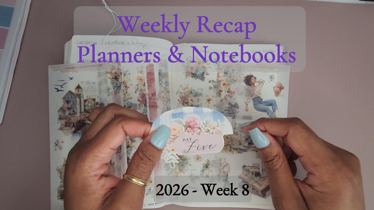 2026 Weekly Recap | Week 8 using A5 | CPP | Classic HP & Spiral Notebooks