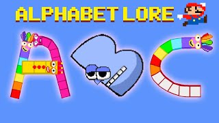 Alphabet Lore (A  Z...) But They Are Numberblocks Snake Transformed | Game Animation