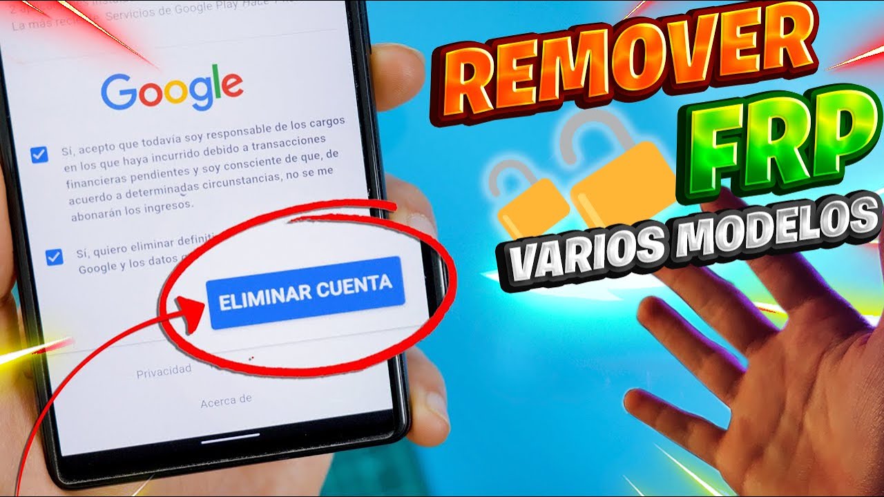 Cómo ELIMINAR cuenta de Google en VARIOS SAMSUNG / Mejor METODO con ...