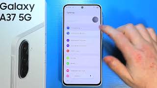 Samsung Galaxy A37 5G: How to Enable/Disable Samsung Cloud Synchronization