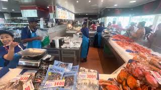 Charis seafood market Easter Friday BUSY!