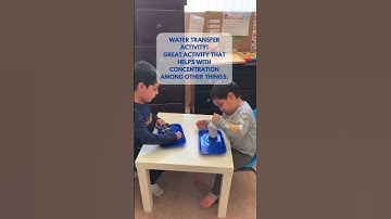 Easy, Low-Prep Practical Life Activity for Toddlers & Preschoolers 🙃#montessoriactivity #shorts