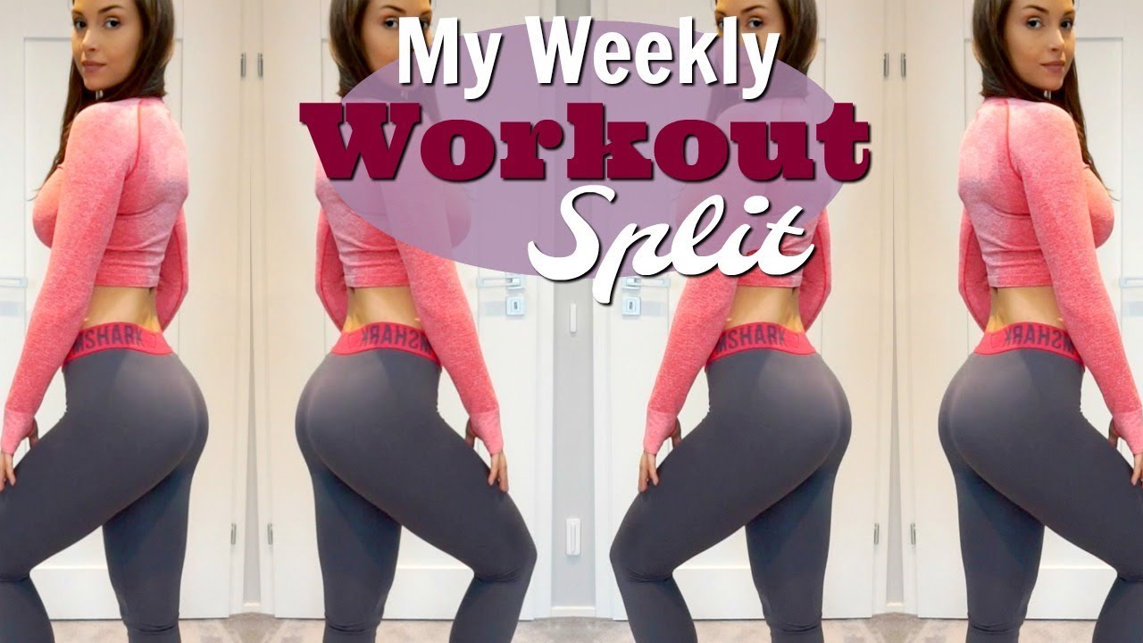 My Weekly Workout Split - YouTube