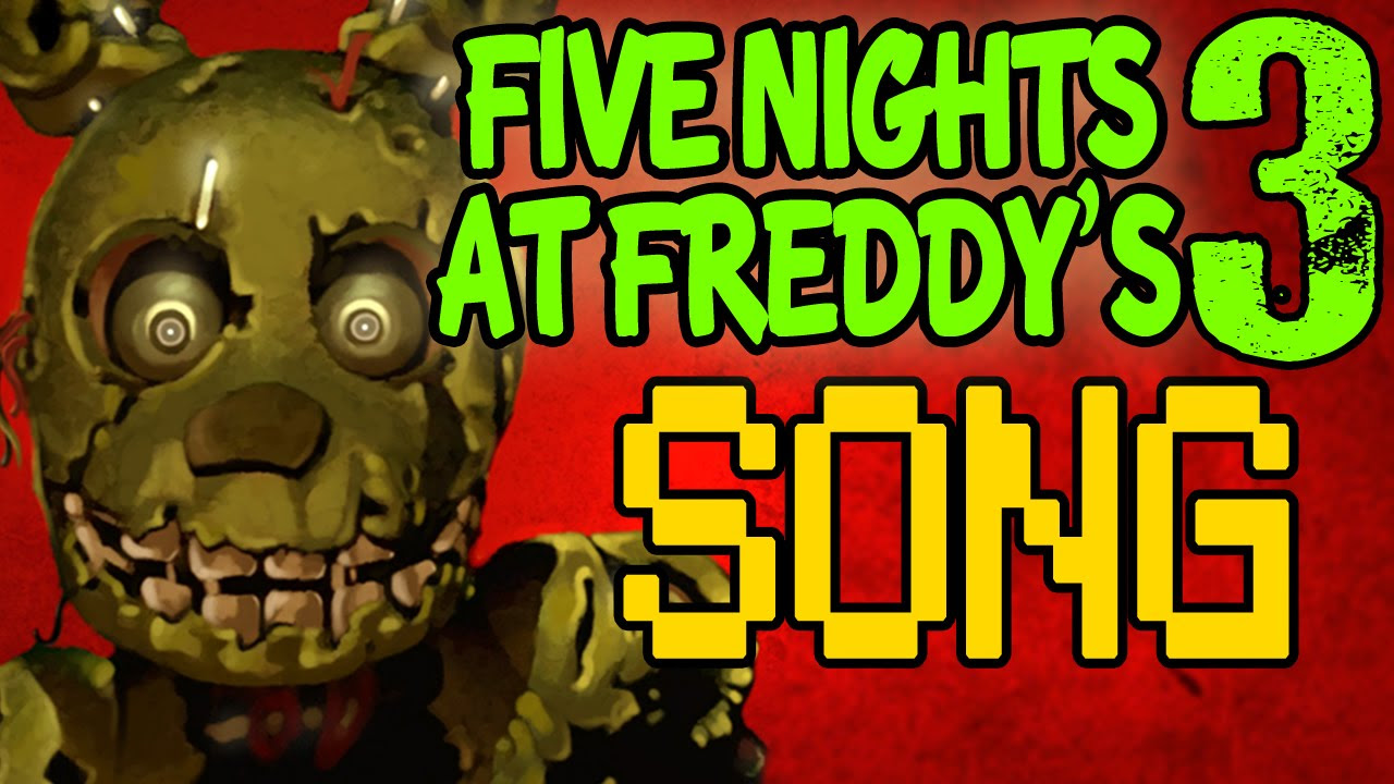 Five Nights at Freddys 3 Song Follow Me  Suis moi  FNAF Official PAROLE Vido