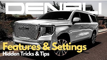 2020+ Yukon Denali Settings and Features - Extra Hidden Tips