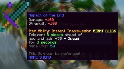 I added AOTE in Minecraft Bedrock edition