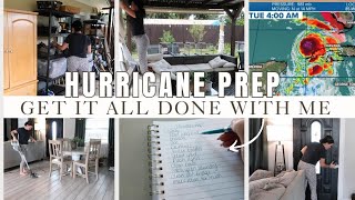 Get it all done with me ! Basic Hurricane prep ! keeping up while we are sick ! 🤒