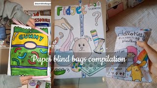 Paper blind bag 🥰 TikTok compilation