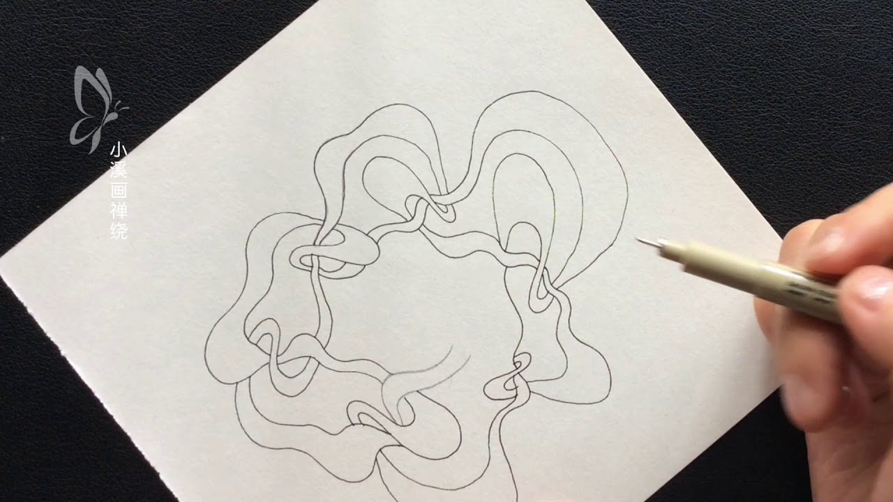 禅绕画图样：SKYE(斯凯)