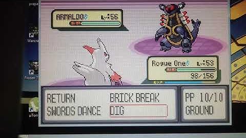 Bonus! Zangoose sweeps Steven Stone (Pokémon Ruby)