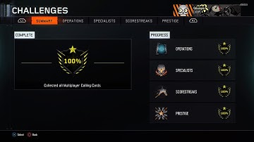 Black ops 3 all multiplayer challenges 100%