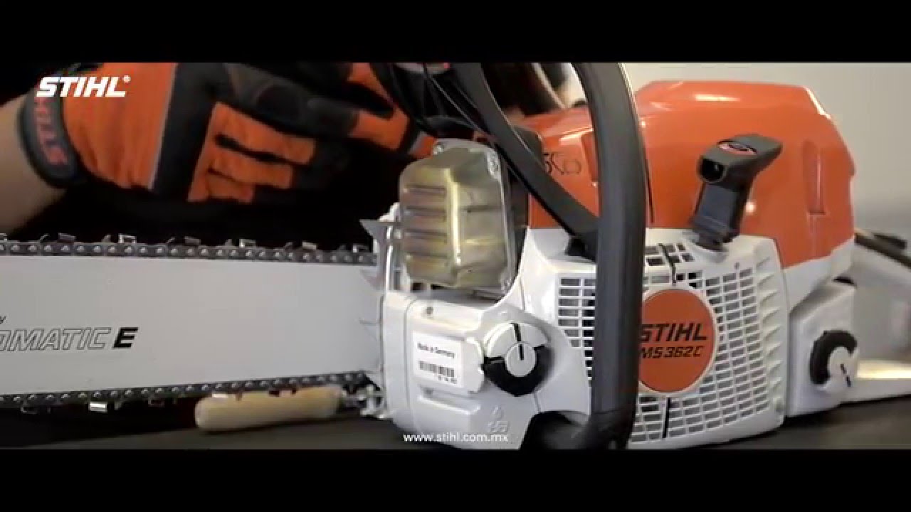 STIHL Monterrey - Afila la cadena de tu motosierra STIHL