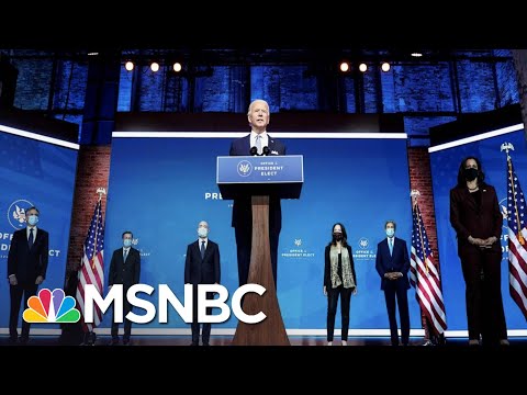 Biden Unveils Team As Trump Ignores Transition Now Underway | The 11th Hour | MSNBC