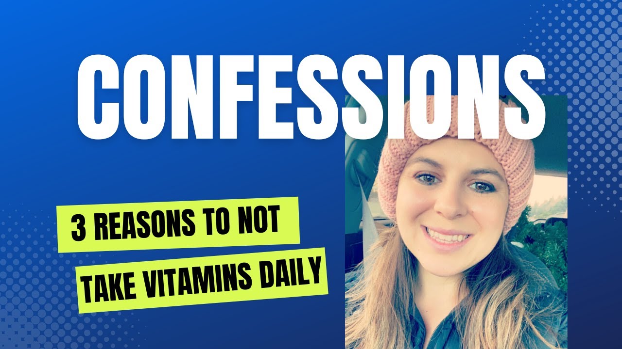 Top 3 Reasons Why You Should Not Take Vitamins Daily! YouTube