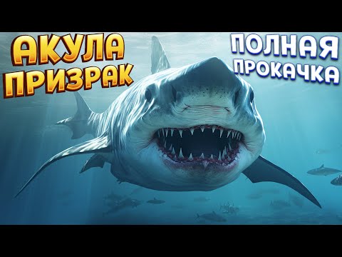 Видео: АКУЛА ПРИЗРАК НЕПОБЕДИМАЯ ( Feed and Grow: Fish )