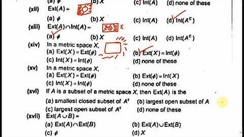 Functional analysis MCQs part 5 | Metric Space MCQs | MCQs for online Exams | Farhan Younas