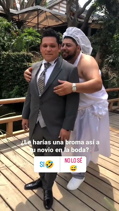 Broma a novio en su boda #bromas #prank #boda #novios #amigos #weddingideas #weddingjoke