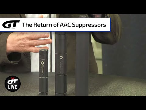 AAC Suppressors Are Back! - Live from the NASGW 2021
