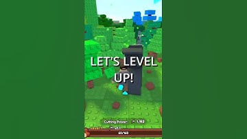 This Tool Broke the Game! (Roblox Cut Trees)