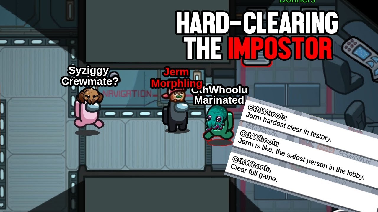 Among Us, but I get HARD CLEARED as Impostor // Town of Us - YouTube