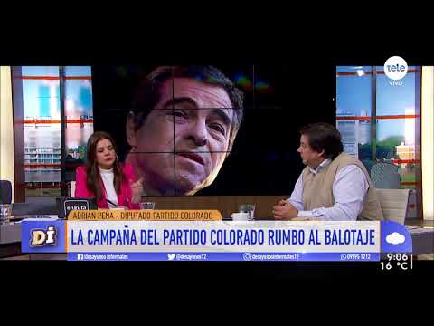 Adrián Peña: "Hay que ver si Talvi se siente cómodo siendo ministro de Lacalle Pou"