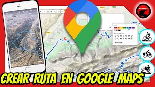 Crear ruta en Google Maps y descargar KMZ a GPS | Tutorial My Maps screenshot 2