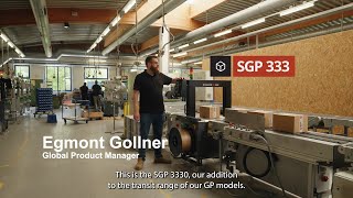 The SGP 3330 Strapping Machine