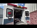 2003 ford e450 pl custom used ambulance for sale by pilip ambulances stock  2231 with 73l diesel