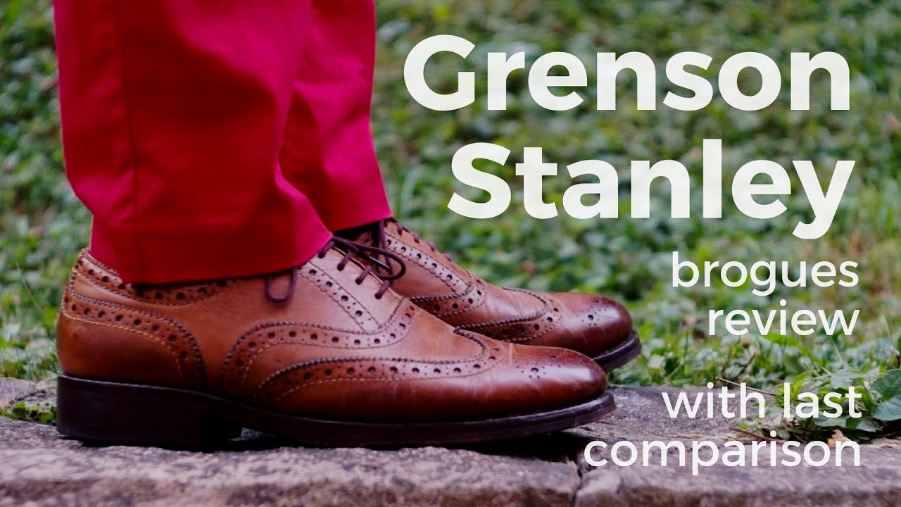 Grenson Stanley brogues review - with 