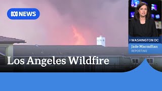 Hundreds of firefighters deployed to battle Los Angeles wildfire | ABC News