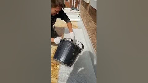 Fibreglass GRP Roof Matting & Resin Coat