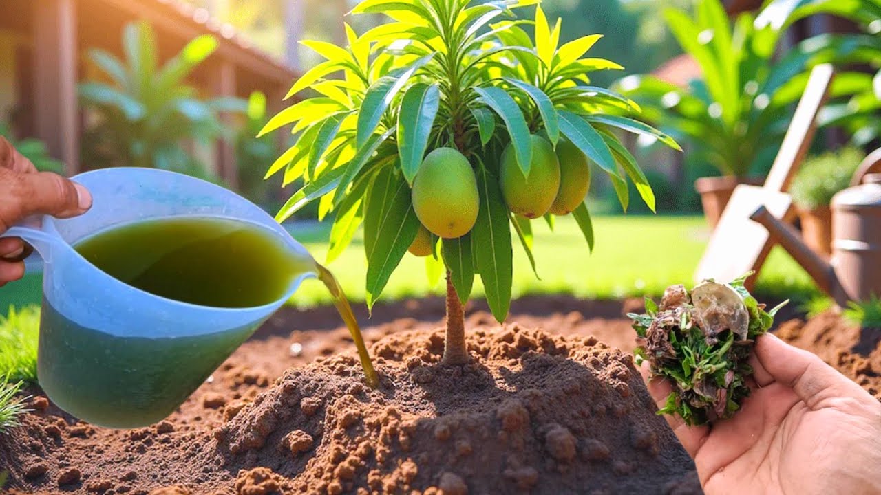 🌱Секрет этого волшебного удобрения: оно помогает манго и овощным культурам быстро плодоносить.