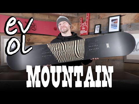 Evol Mountain Lines snowboard overview