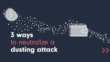 How to neutralize a Bitcoin dusting attack