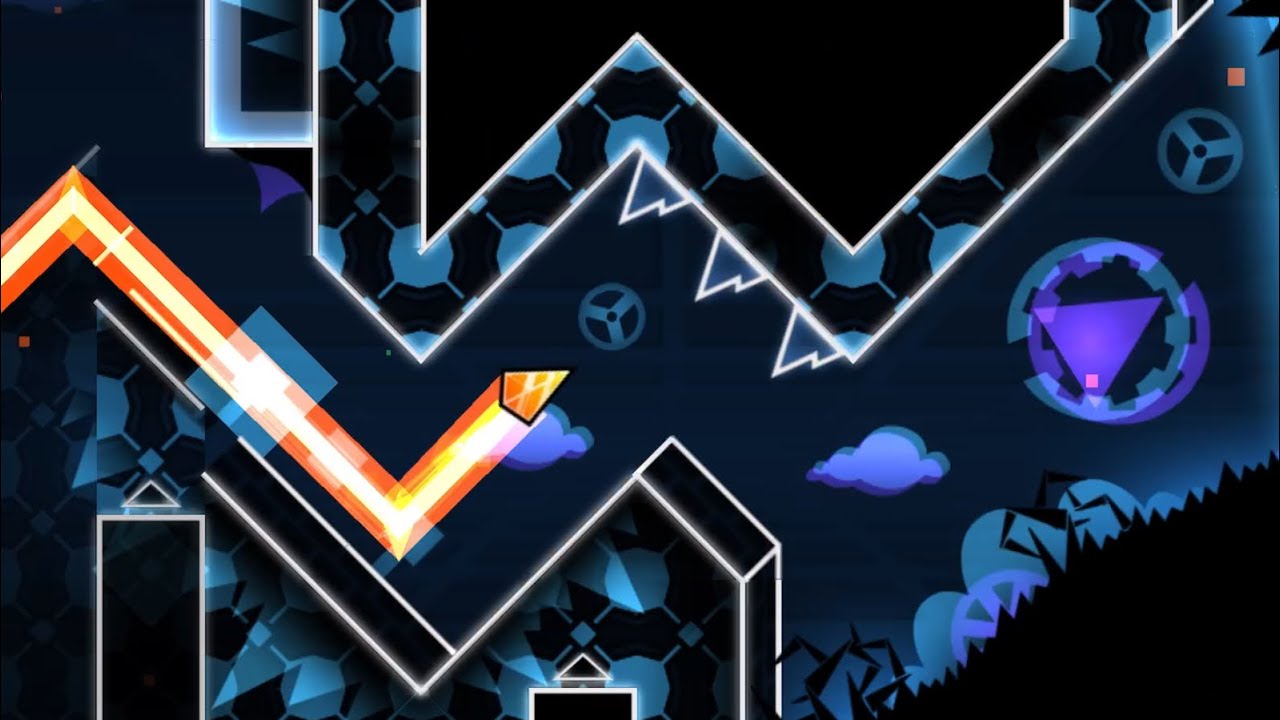 Geometry Dash | Neon Drive 100% (Easy Demon) by Amidon and iIsane - YouTube