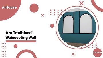 [Ceiling Module FAQs] V5plus - Arc traditional wainscoting wall