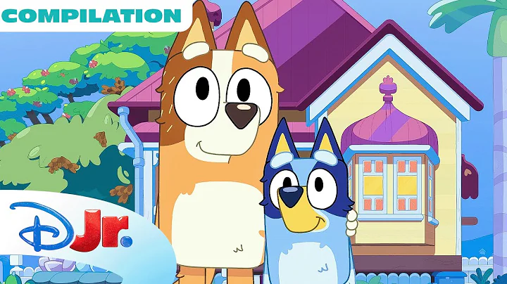 Bluey Full Episode Compilation | Whale Watching, Rain, Cubby | @disneyjr