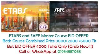 ETABS and SAFE Master Course Outline
