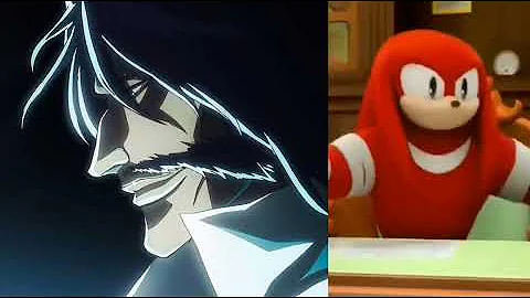 Knuckles rates Bleach male characters