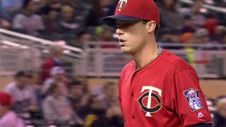 DET@MIN: Meyer gets Miggy to ground out, escapes jam